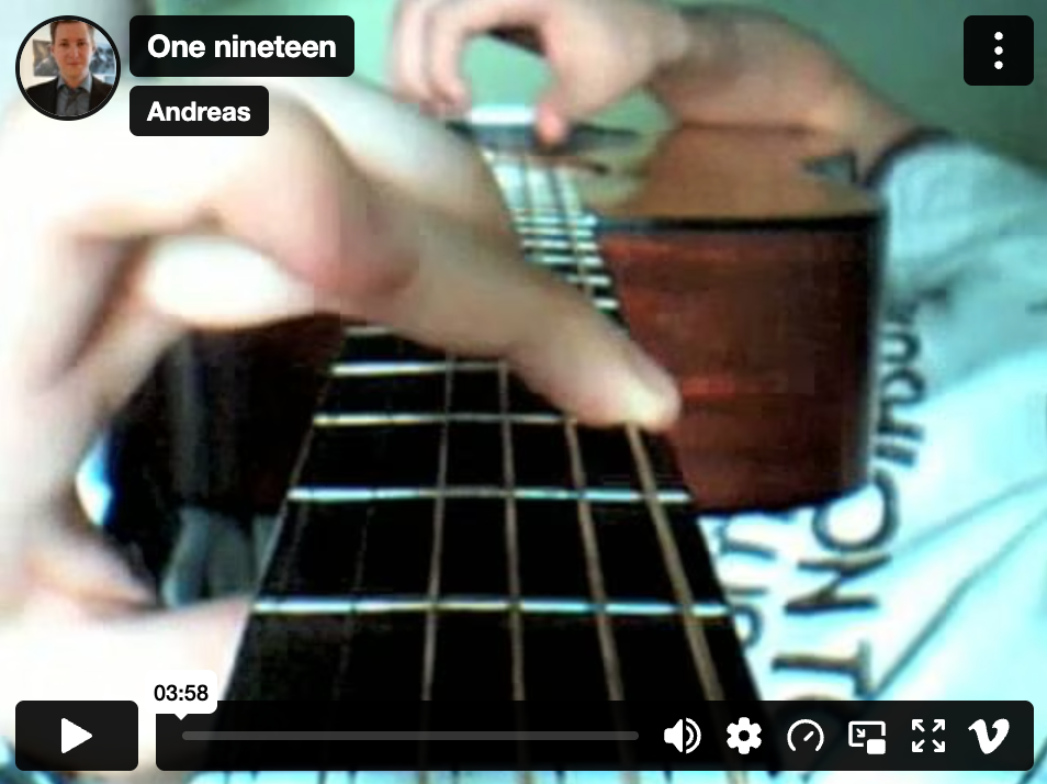 One nineteen