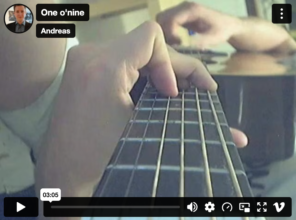 One o'nine
